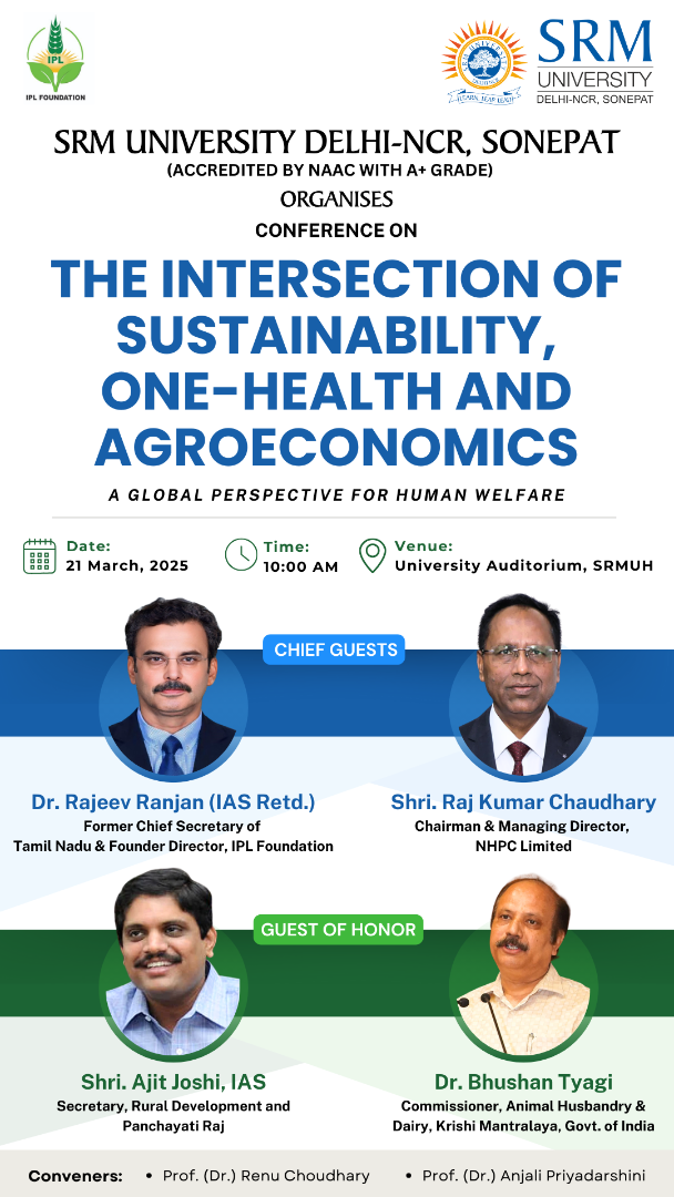 Conference on the Intersection of Sustainbality, One-Health and Agroeconomics